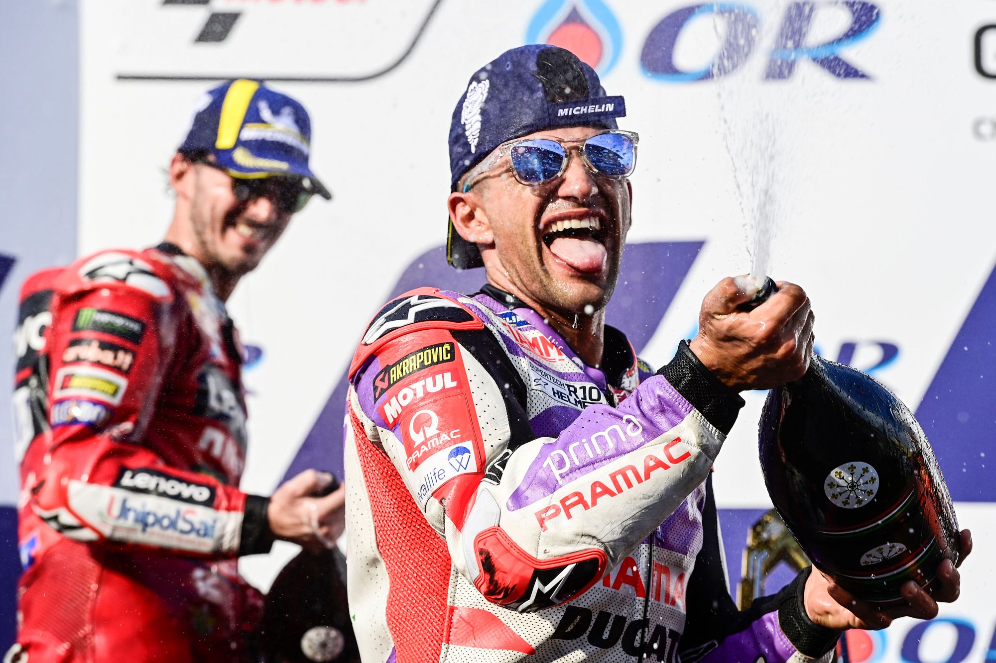 Jorge Martin and Pecco Bagnaia, MotoGP