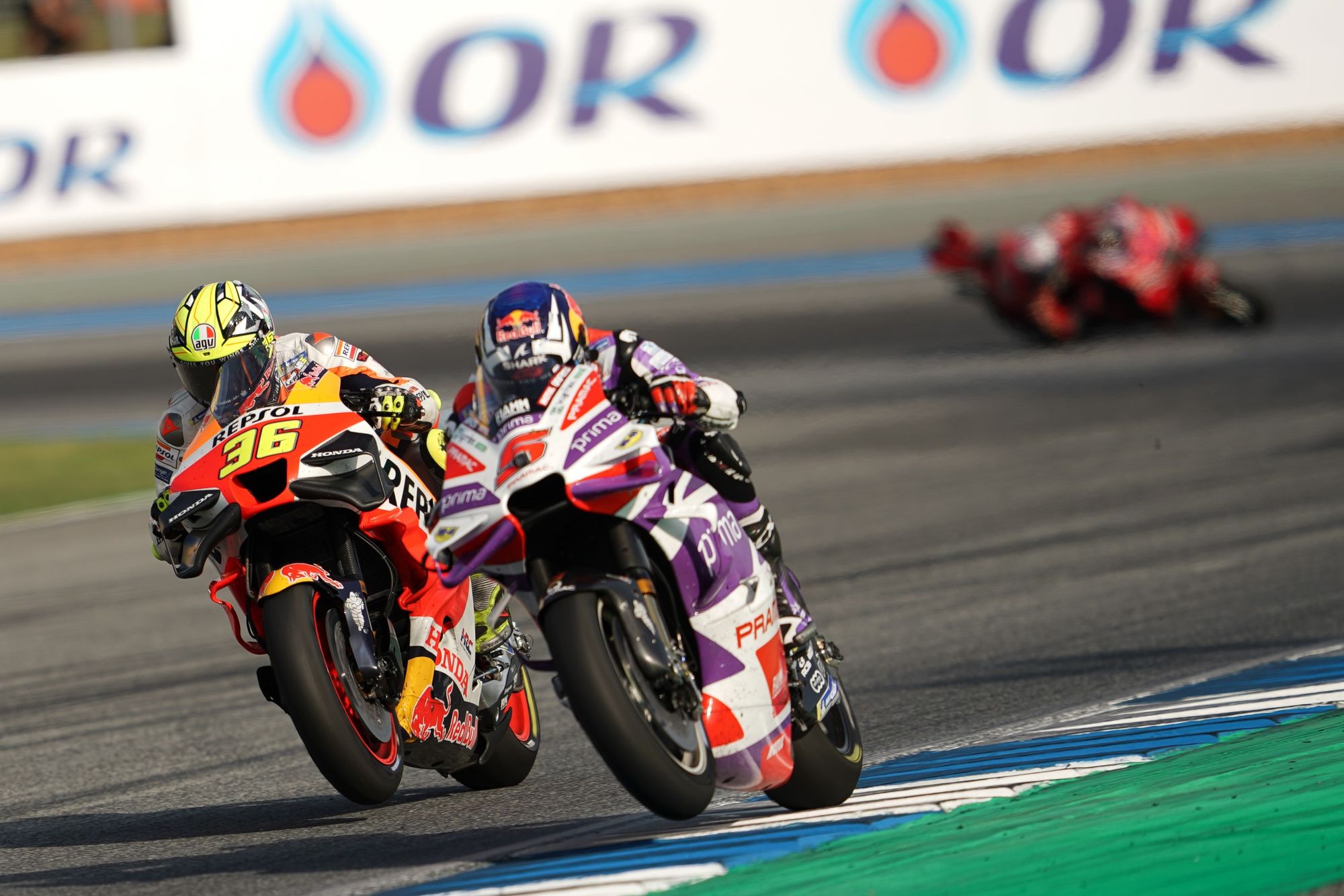 Joan Mir and Johann Zarco, MotoGP