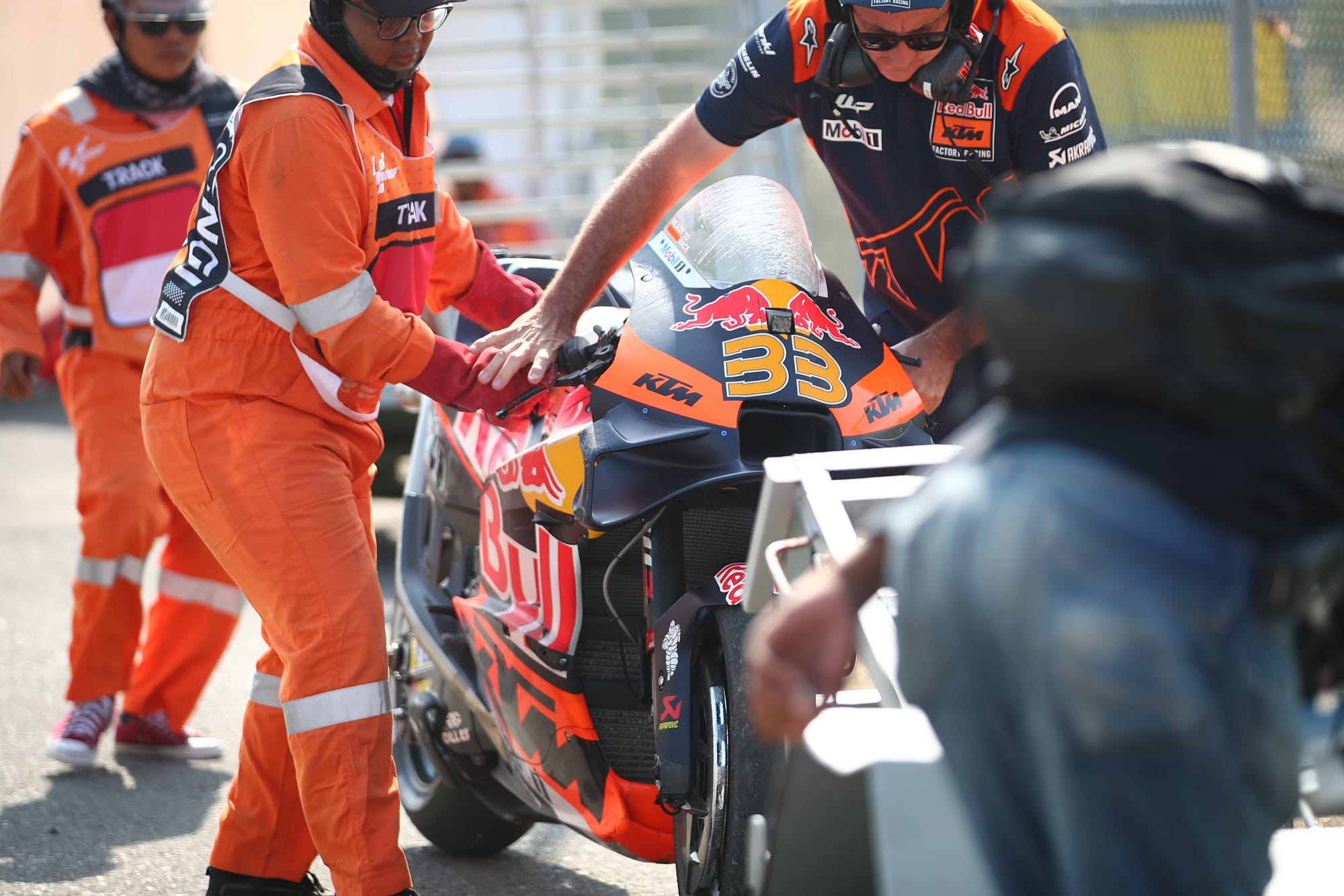 Brad Binder's KTM, MotoGP
