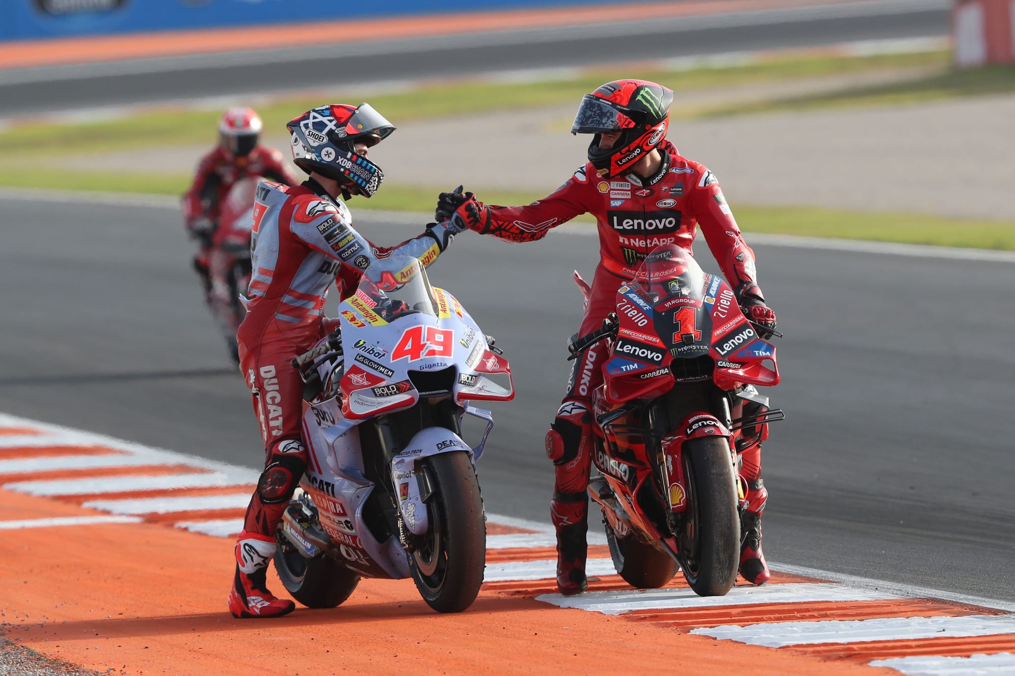 Fabio Di Giannantonio and Pecco Bagnaia, MotoGP