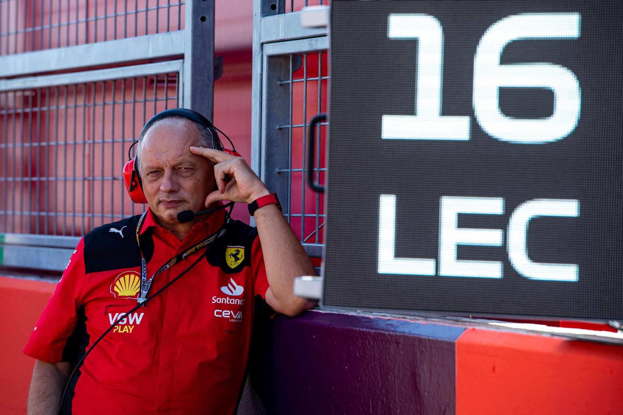Frederic Vasseur, Ferrari, F1