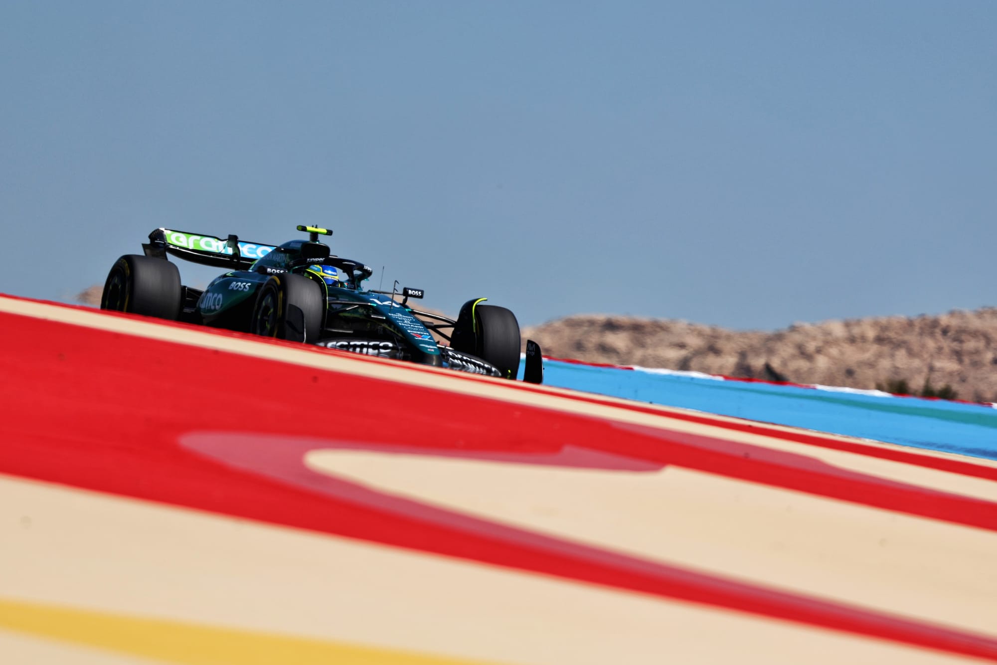 Fernando Alonso, Aston Martin, F1 testing