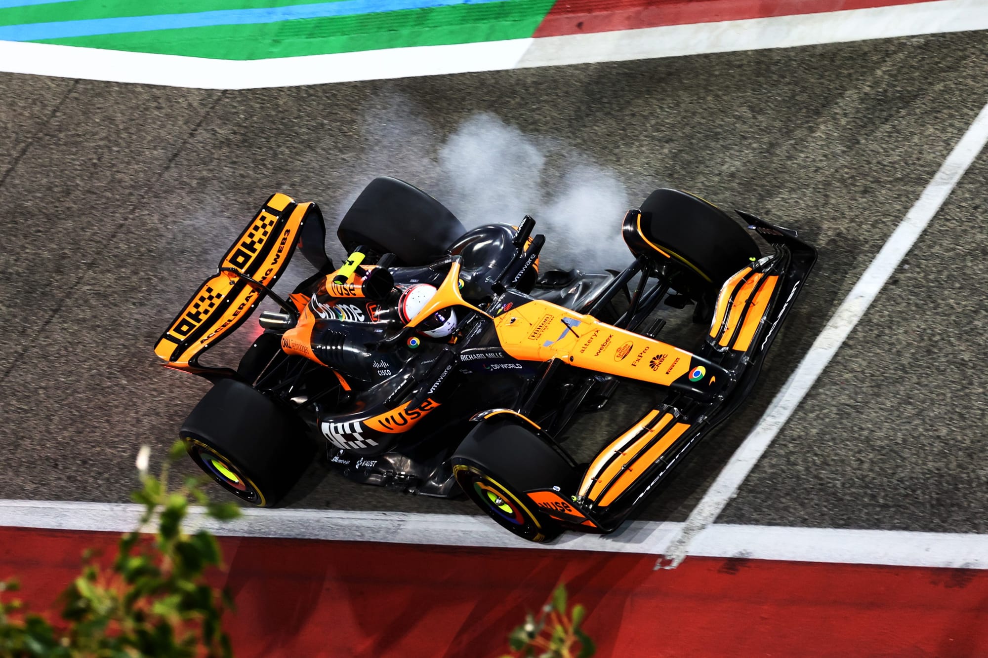 Lando Norris, McLaren, F1 testing