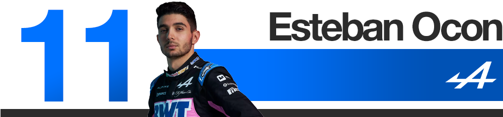 11: Esteban Ocon