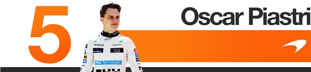 5: Oscar Piastri