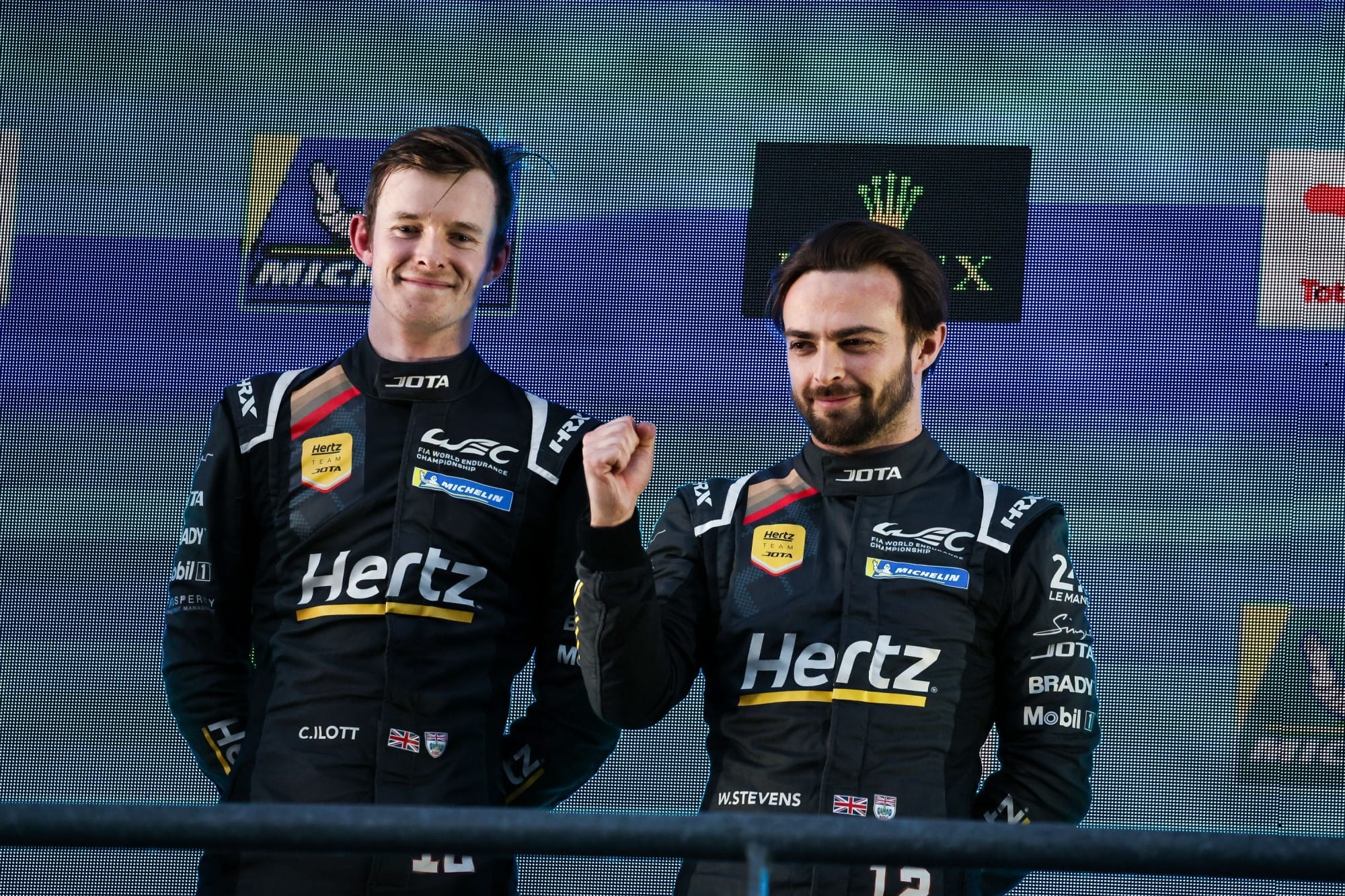 Callum Ilott and Will Stevens, Jota Porsche, WEC