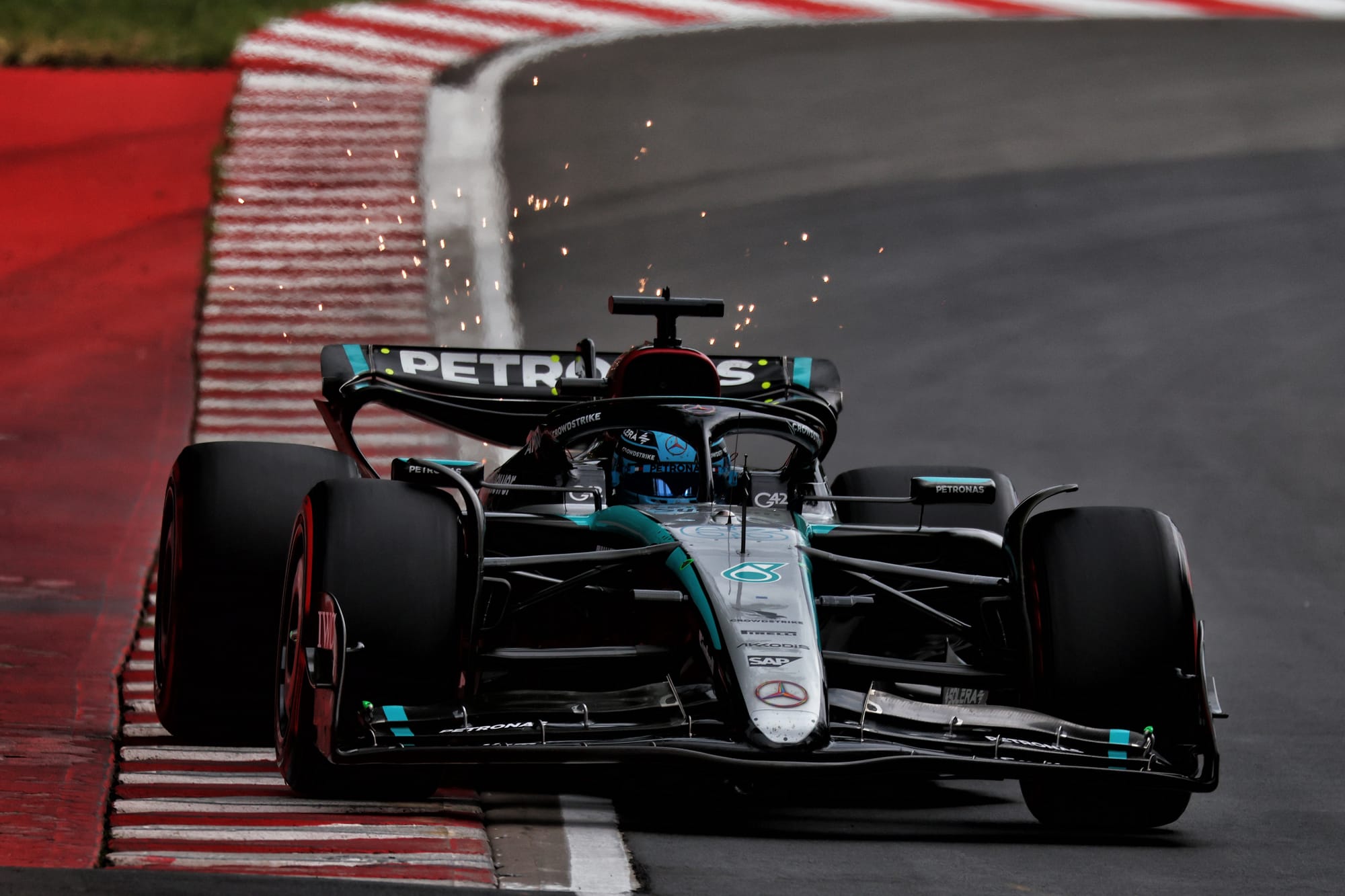 George Russell Mercedes Canadian Grand Prix 2024