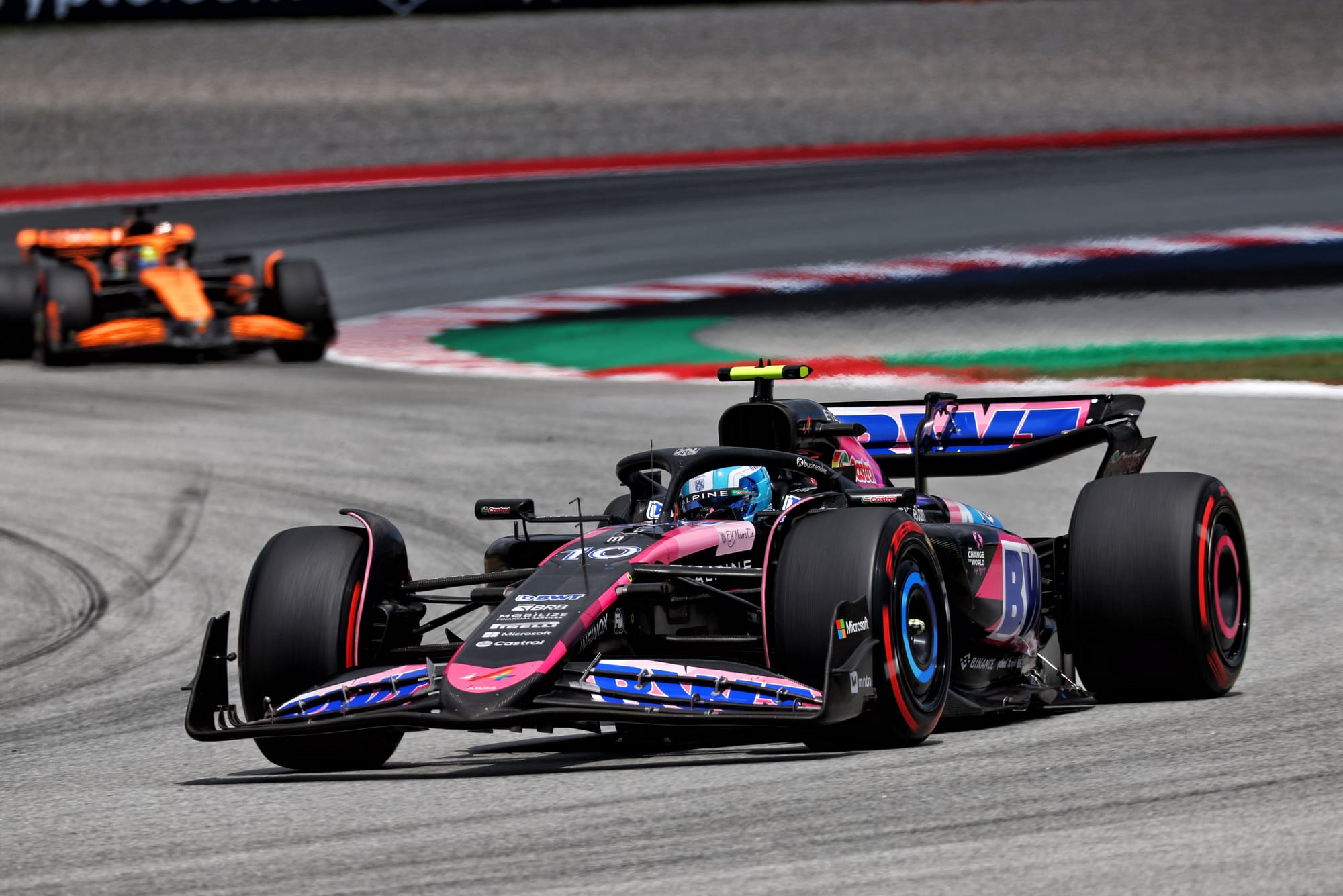 Pierre Gasly Alpine Spanish Grand Prix 2024 Barcelona