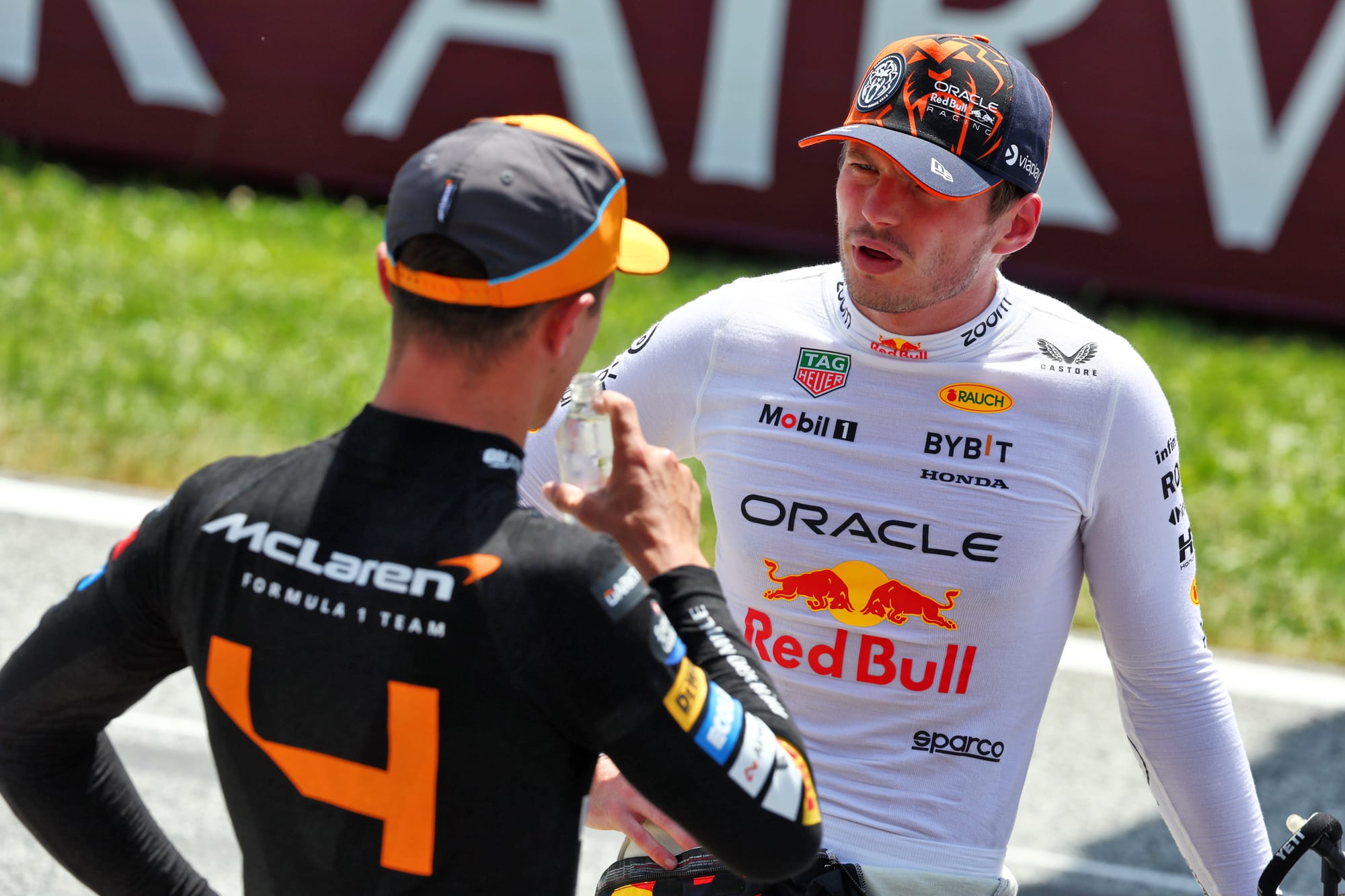 Lando Norris Max Verstappen