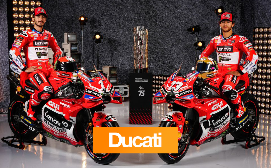 Ducati British GP 2024 MotoGP throwback livery