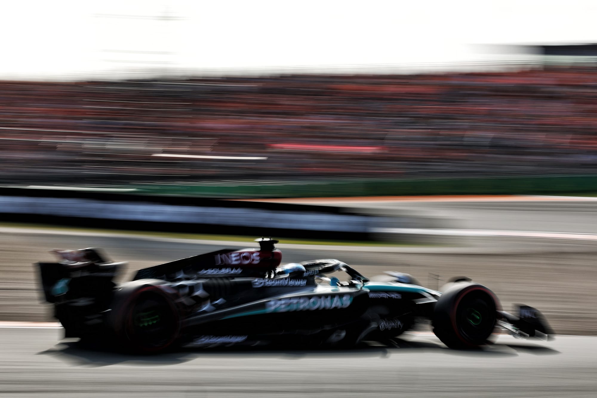 George Russell Mercedes Dutch Grand Prix 2024