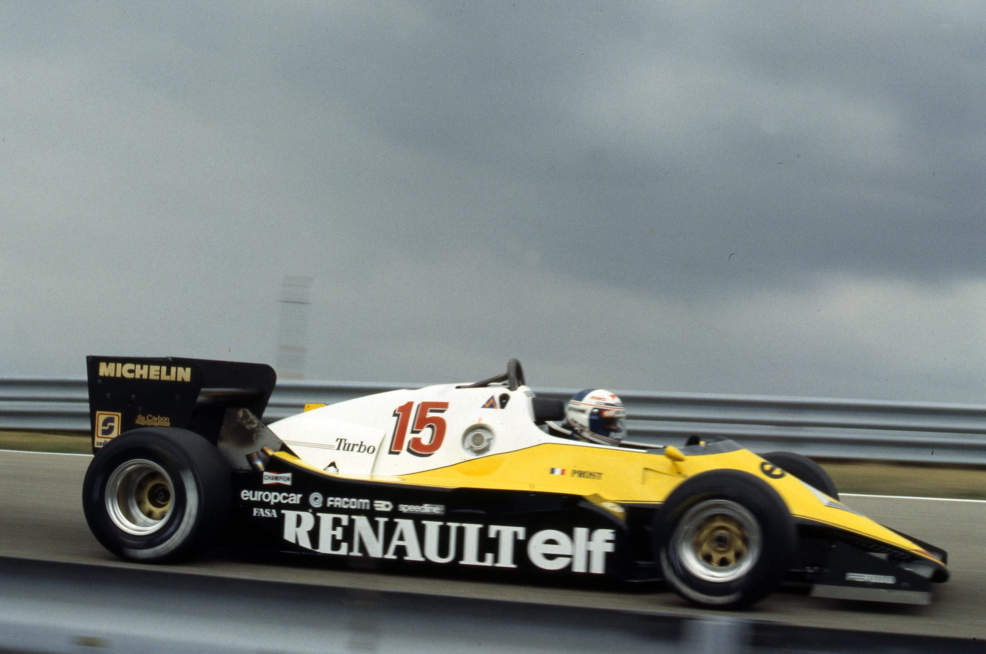 Alain Prost Renault F1 1983