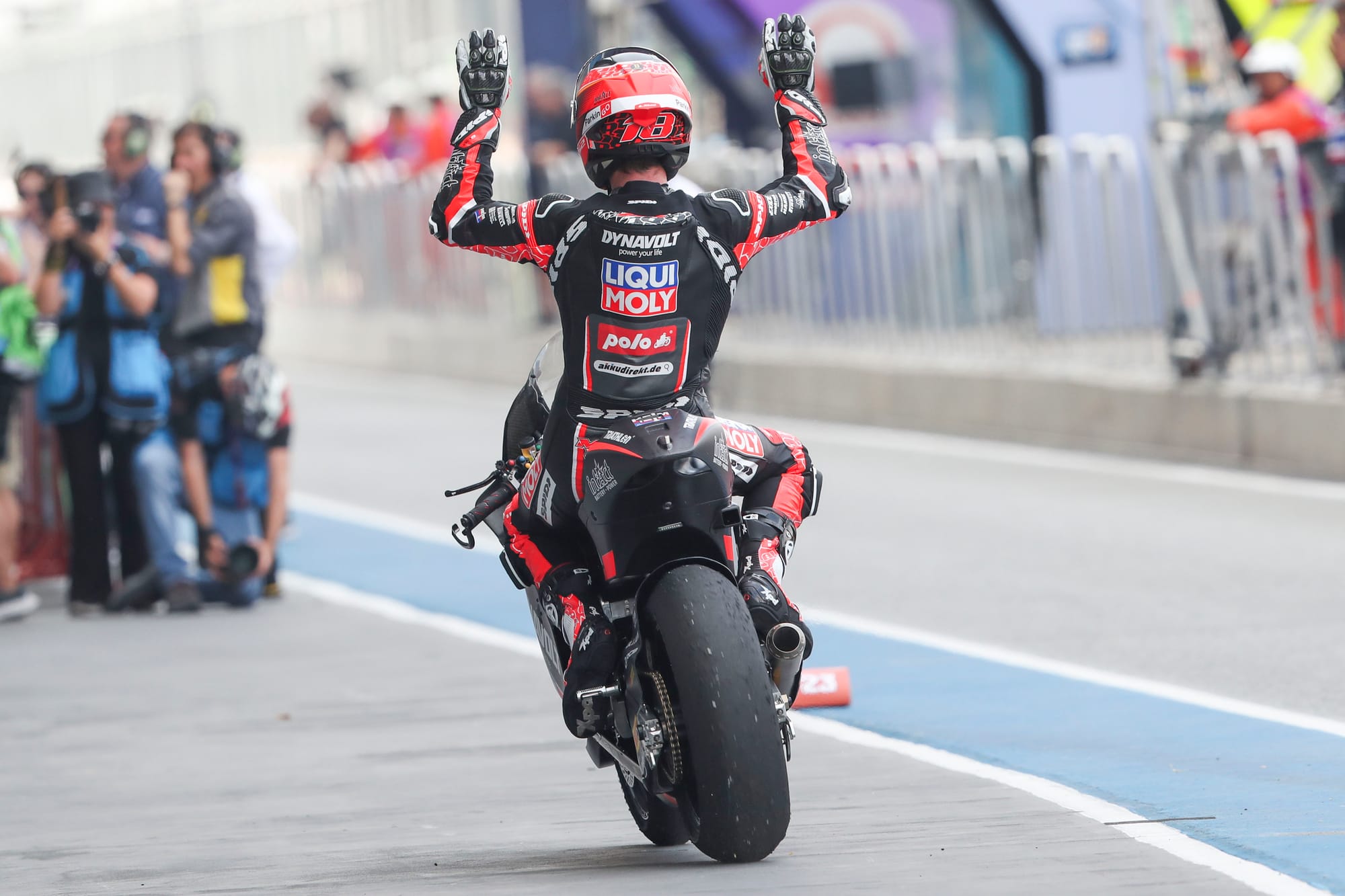 Manu Gonzalez wins Thailand Moto2 2025