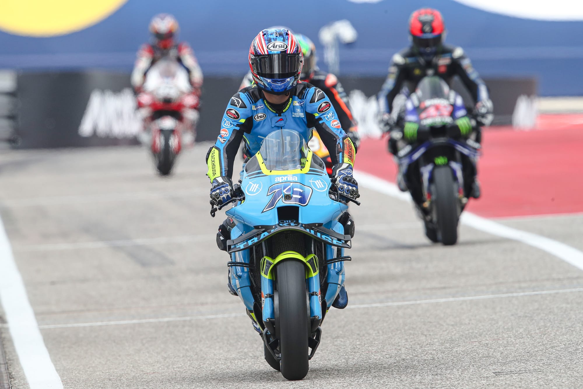 Ai Ogura Trackhouse Aprilia Austin MotoGP 2025