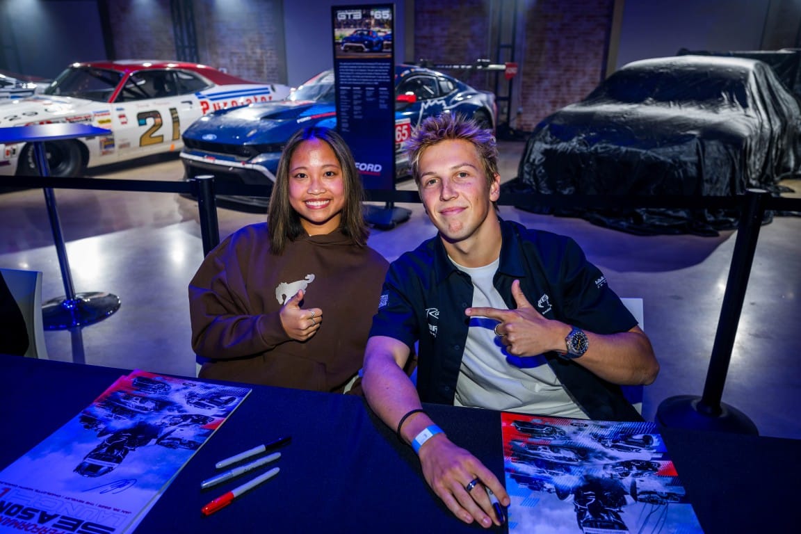 Chloe Chambers and Liam Lawson, Red Bull