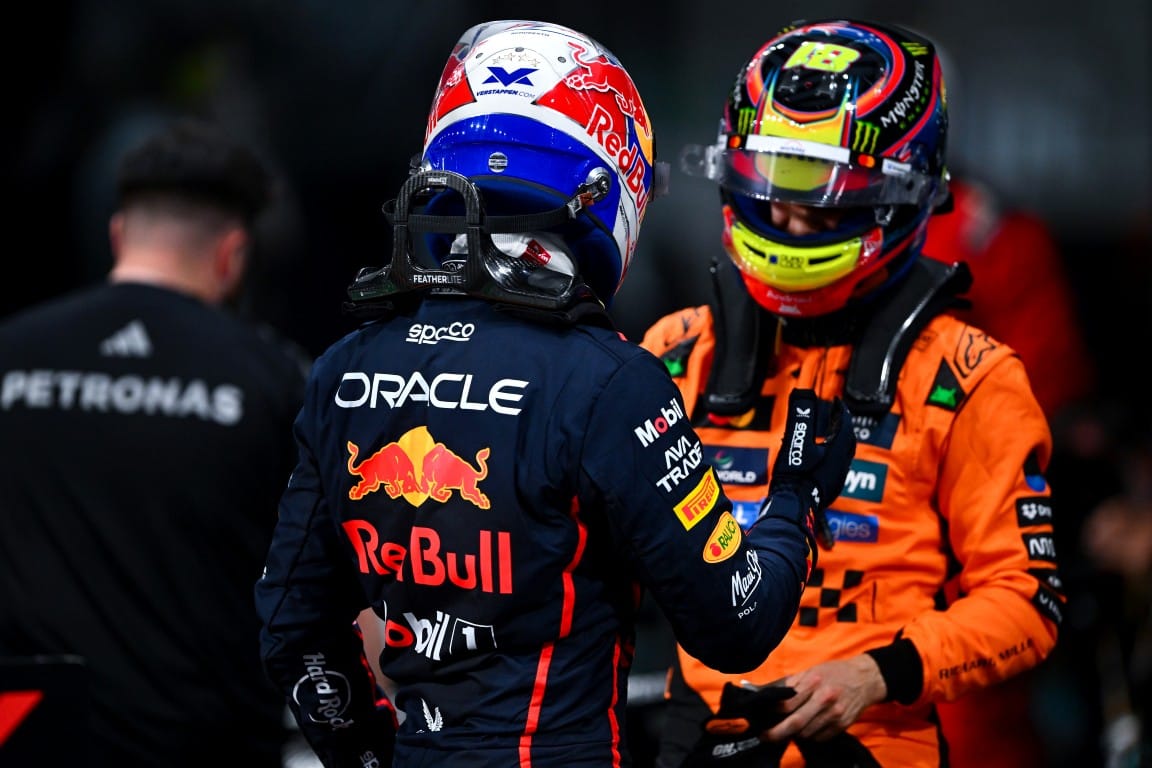 Max Verstappen and Oscar Piastri, Saudi Arabian GP, F1