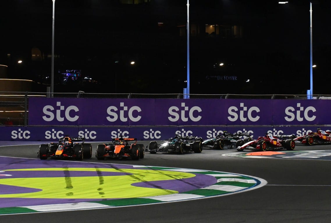Max Verstappen and Oscar Piastri, Saudi Arabian GP, F1