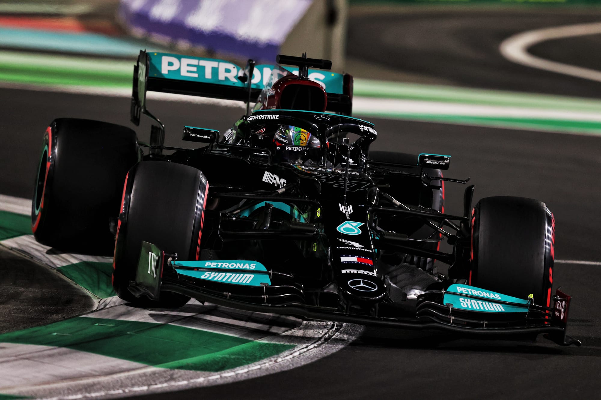 Lewis Hamilton Mercedes Saudi Arabian Grand Prix 2021