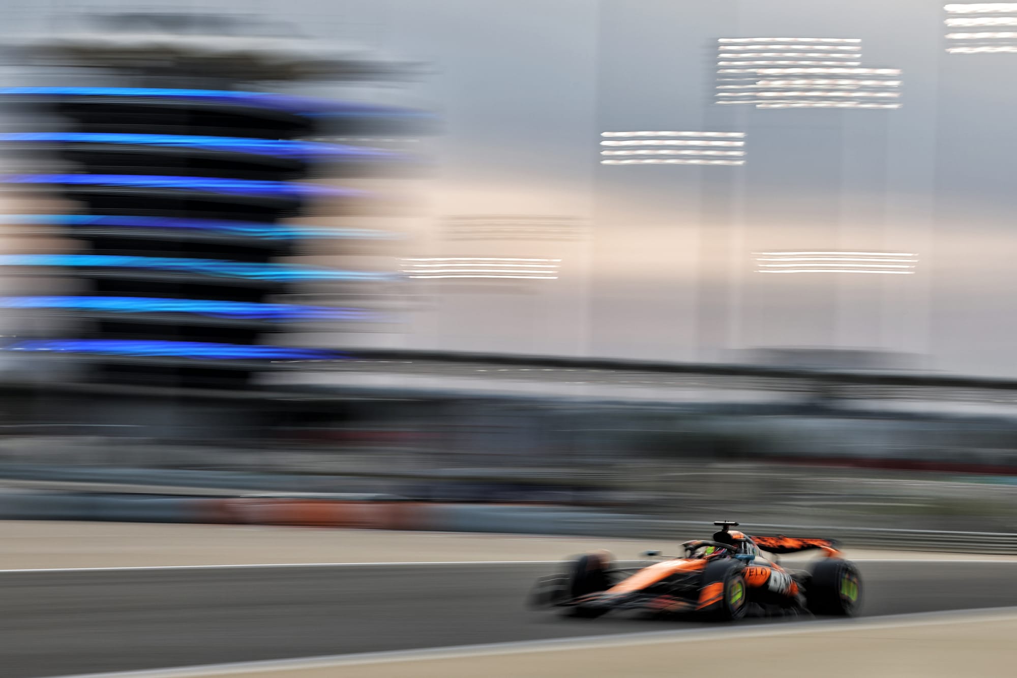 Oscar Piastri McLaren Bahrain F1 testing 2025