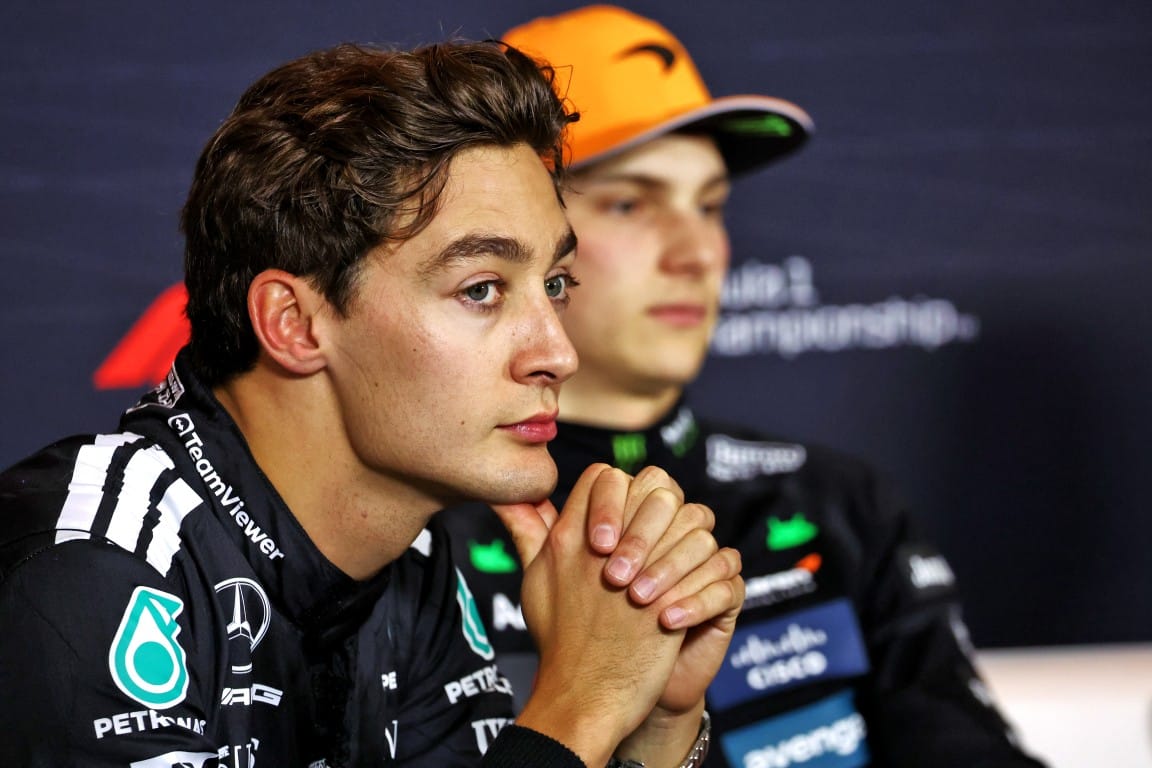 George Russell and Oscar Piastri, F1