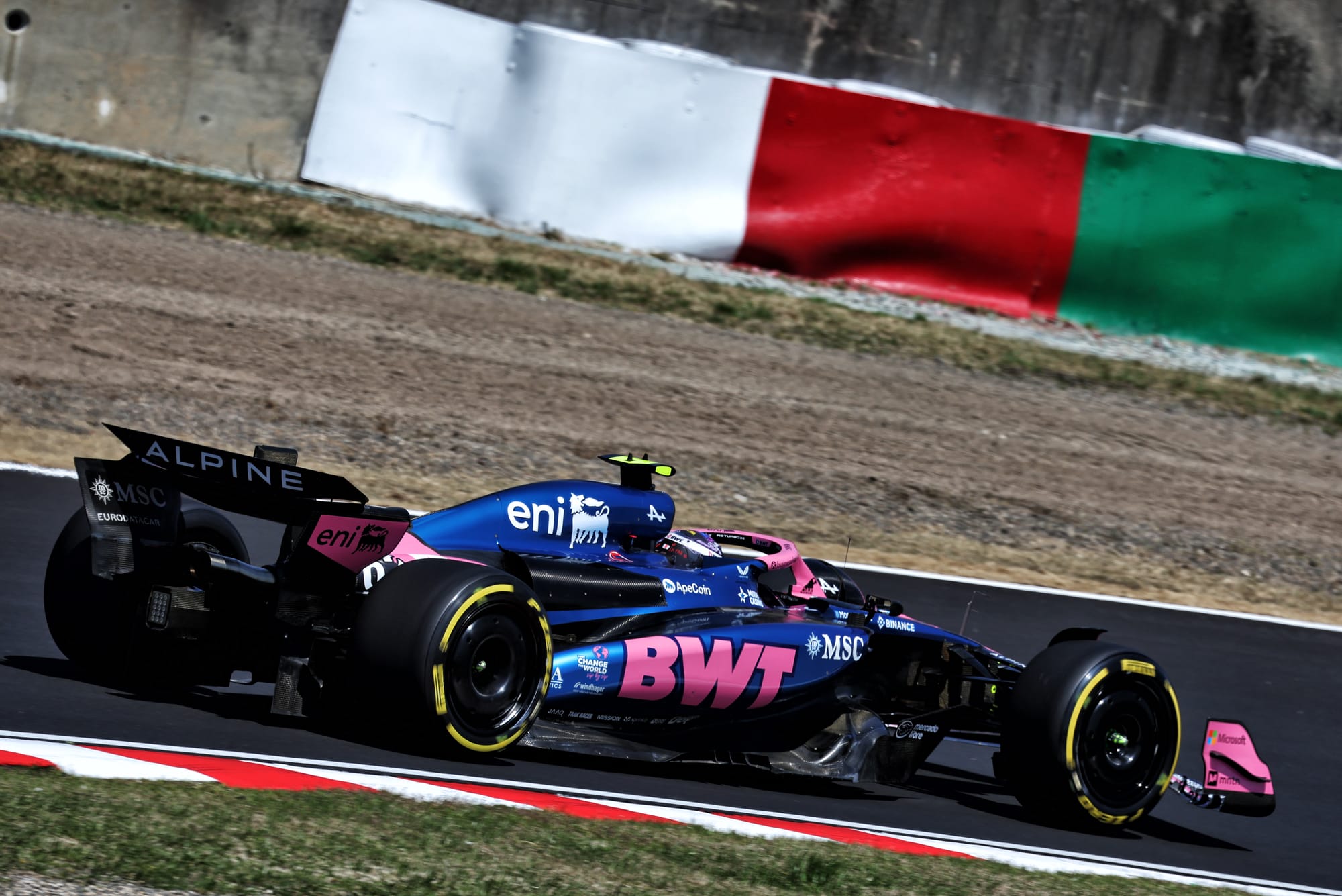 Ryo Hirakawa Alpine Japanese Grand Prix F1 practice 2025