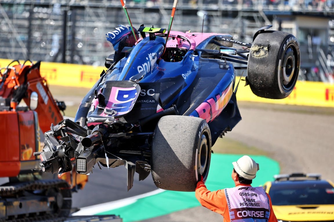 Jack Doohan's Suzuka F1 crash