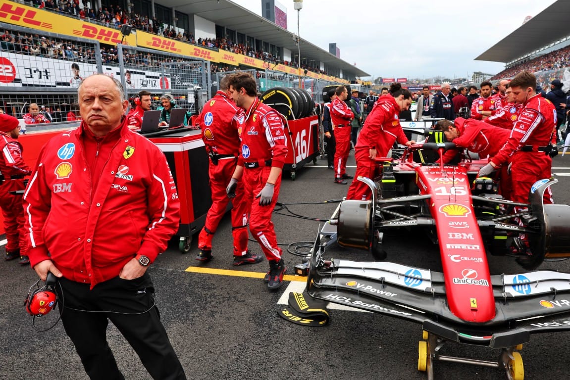 Fred Vasseur, Ferrari, F1