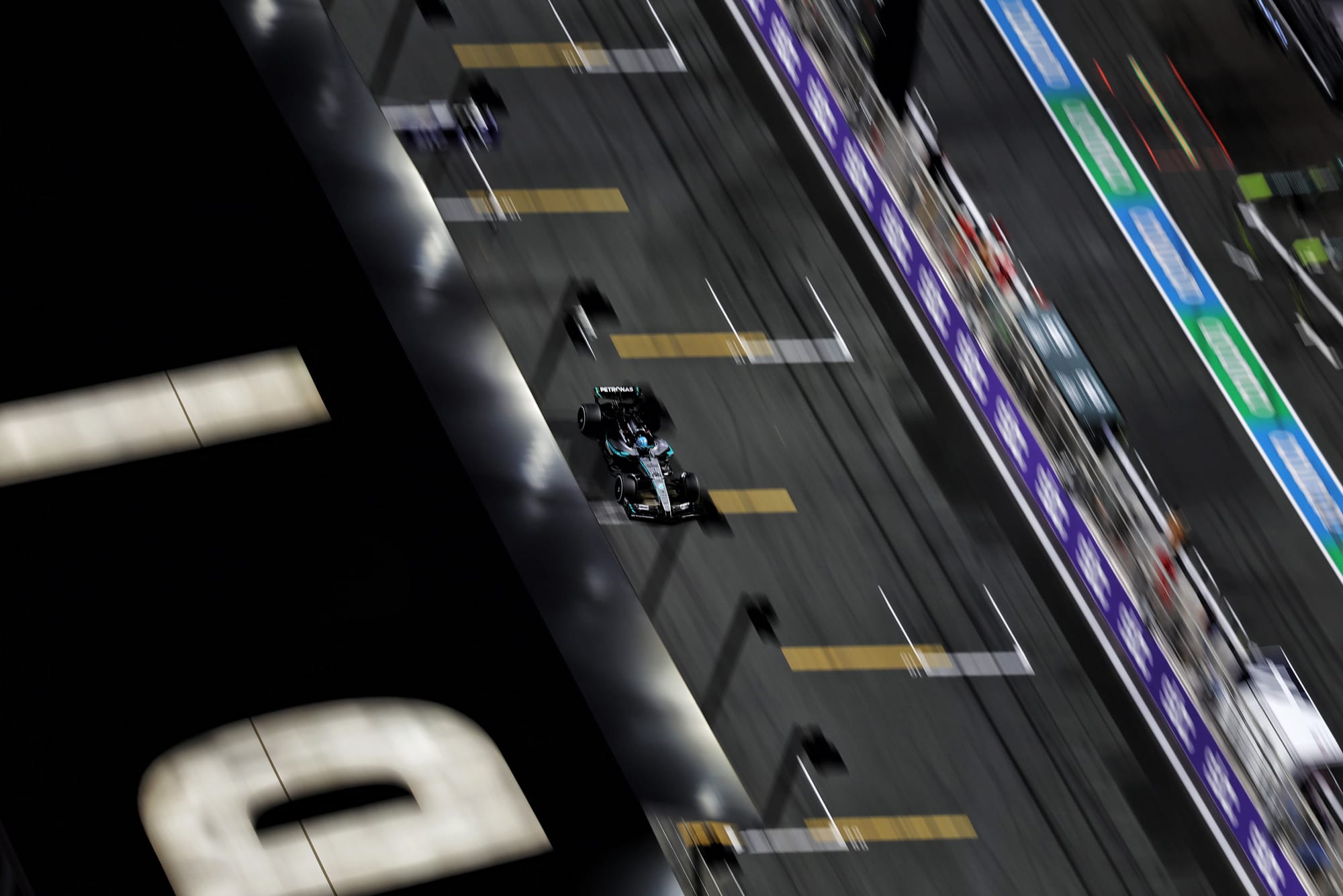 George Russell Mercedes Saudi Arabian Grand Prix 2025