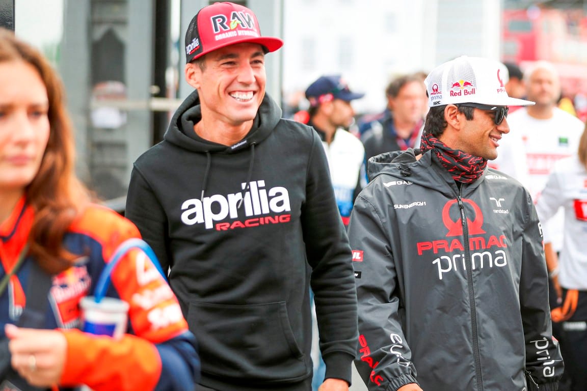 Aleix Espargaro and Jorge Martin, MotoGP