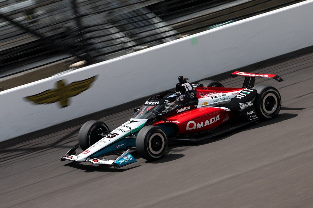 Takuma Sato Rahal Letterman Lanigan Indy 500 practice 2025