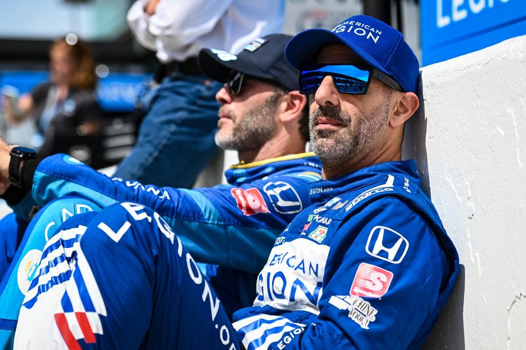 Tony Kanaan and Jimmie Johnson, Ganassi, IndyCar