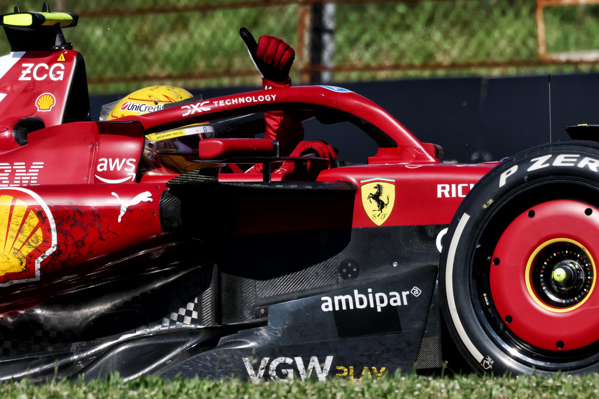Lewis Hamilton Ferrari F1 2025 Imola