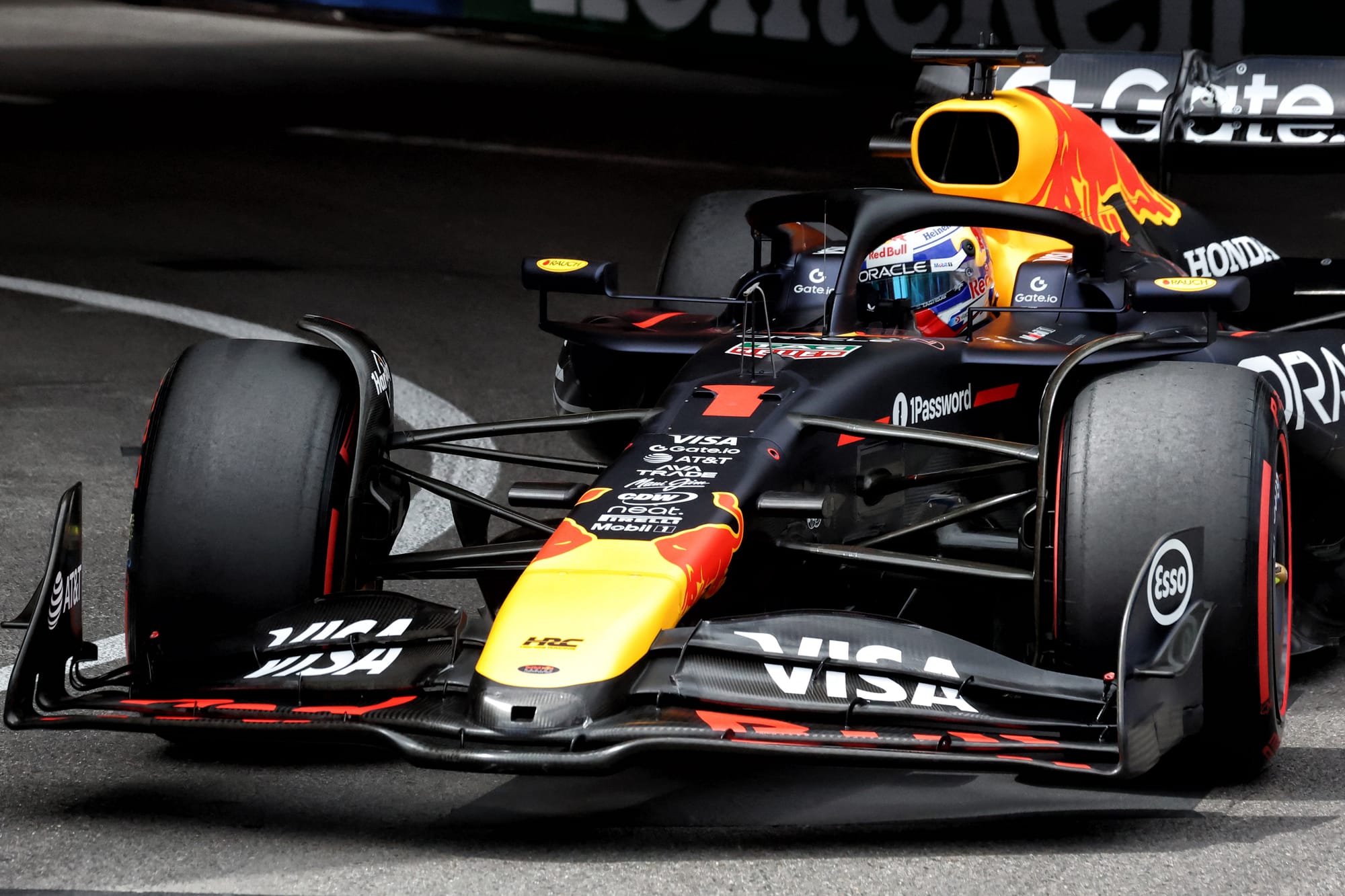Max Verstappen Red Bull Monaco Grand Prix practice 2025