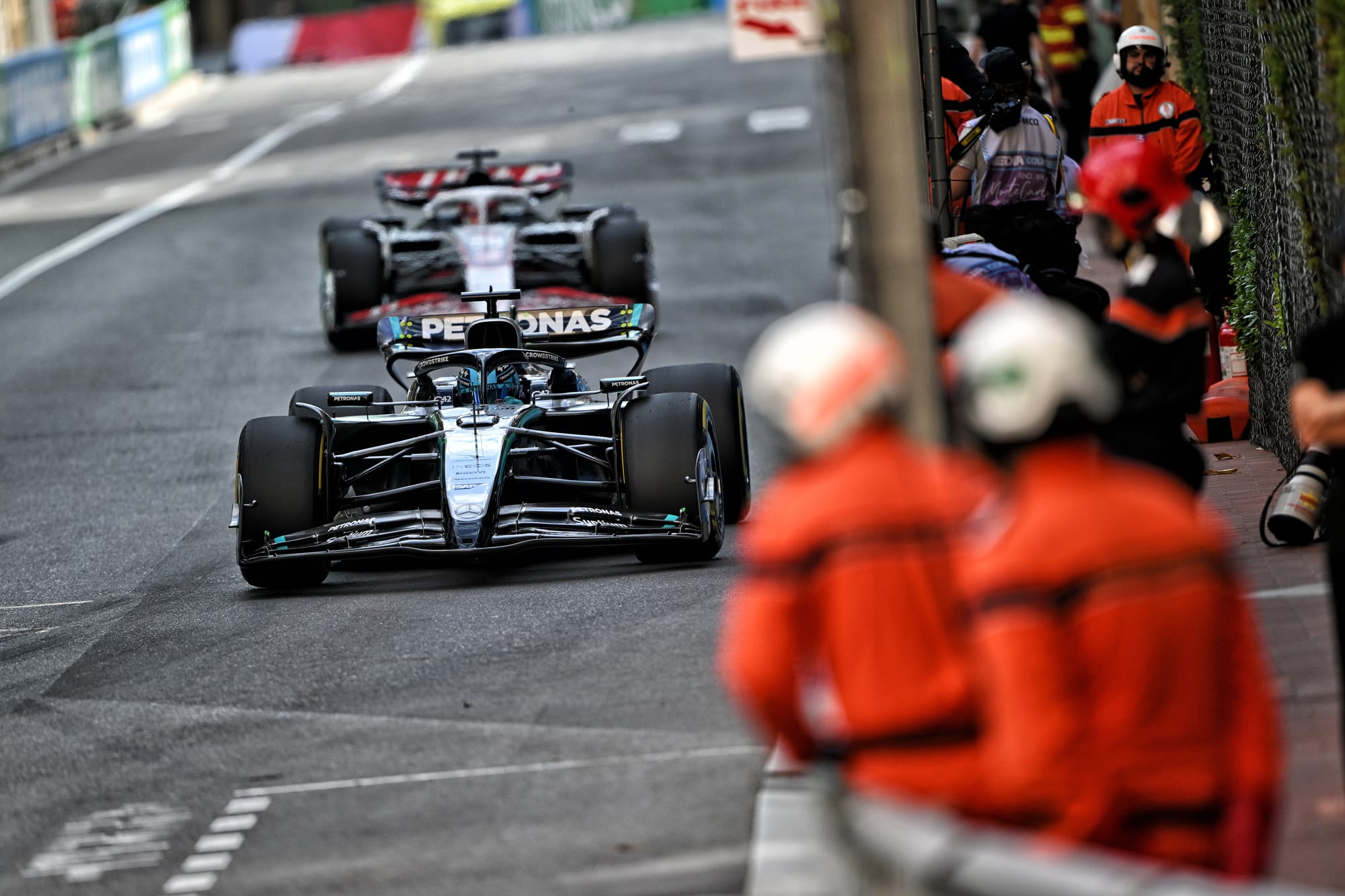 George Russell Mercedes Monaco Grand Prix 2025