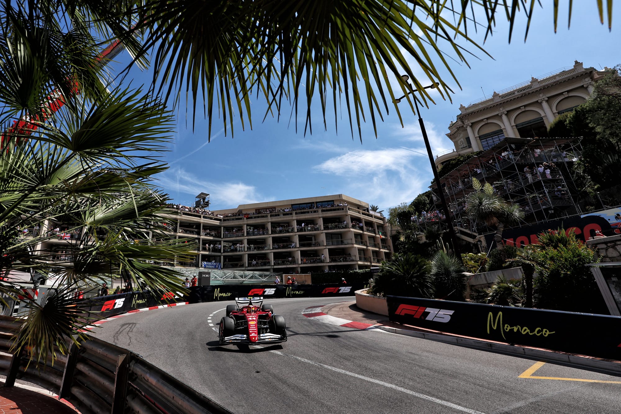Lewis Hamilton Ferrari Monaco Grand Prix 2025