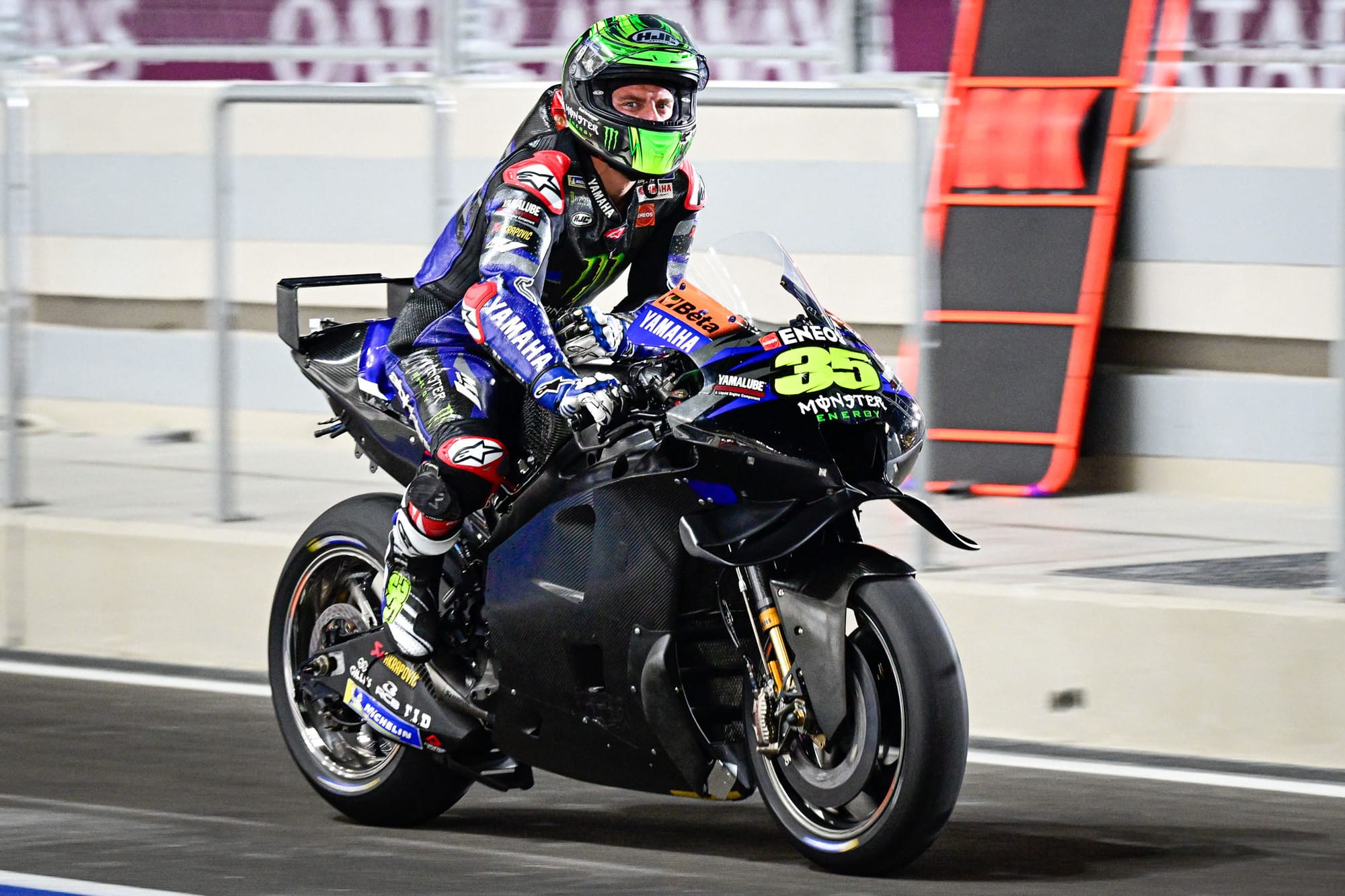 Cal Crutchlow Yamaha MotoGP testing