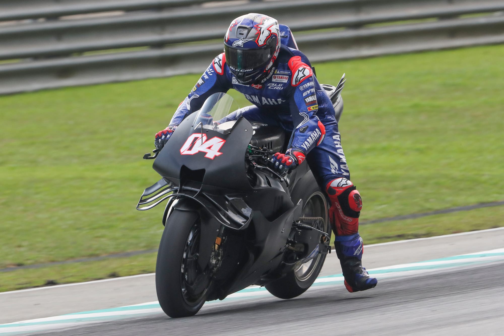 Andrea Dovizioso Yamaha MotoGP testing
