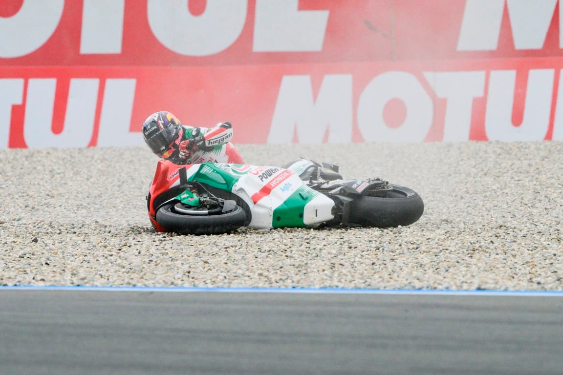 Johann Zarco crash