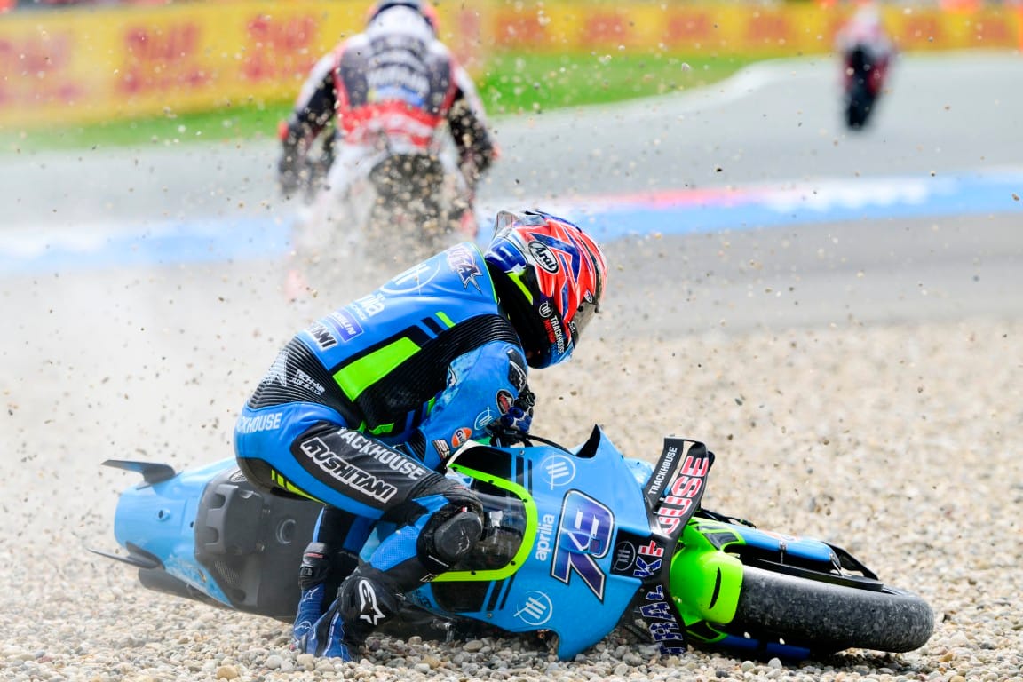 Dutch TT Assen MotoGP crash
