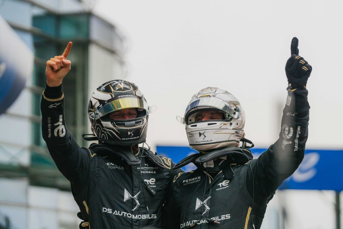 Jean-Eric Vergne and Maximilian Guenther, DS Penske, Formula E