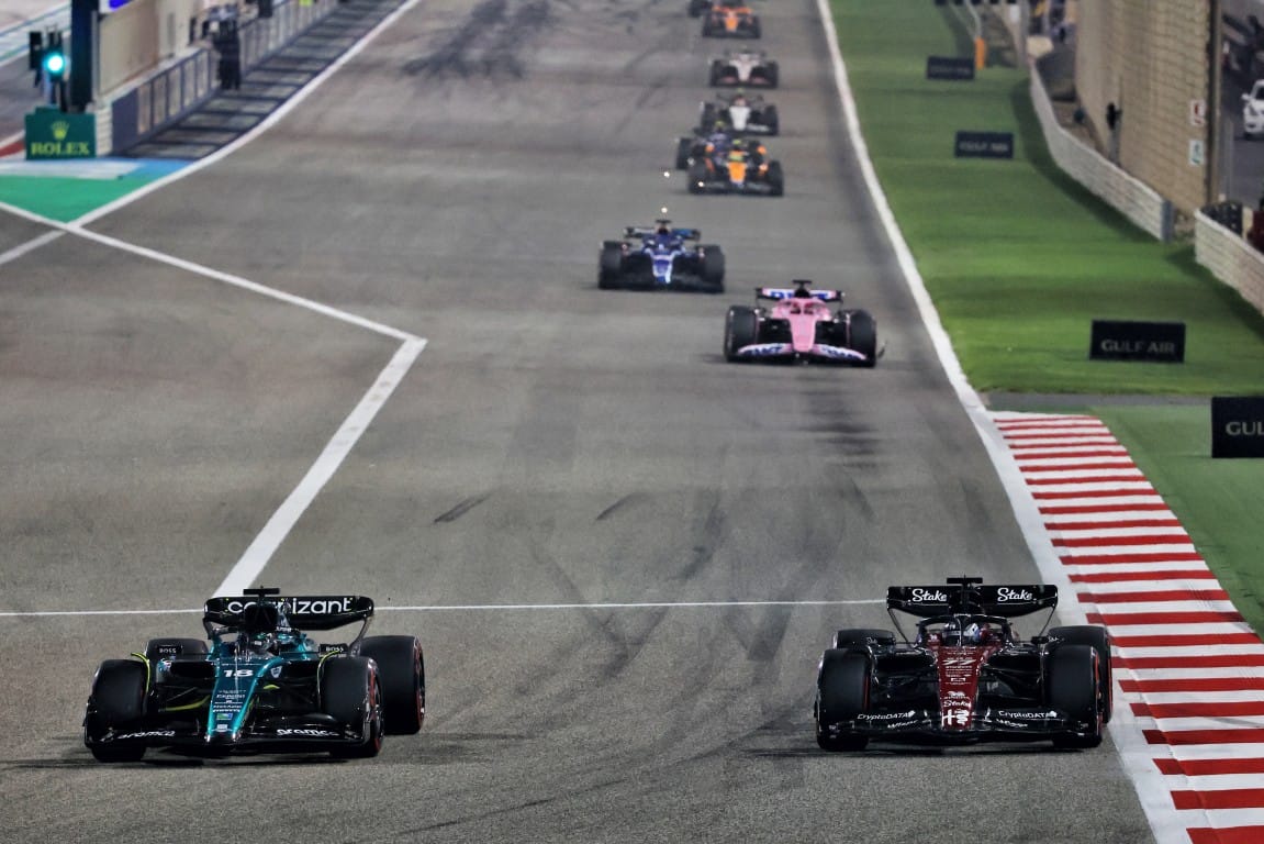 Lance Stroll and Valtteri Bottas, F1