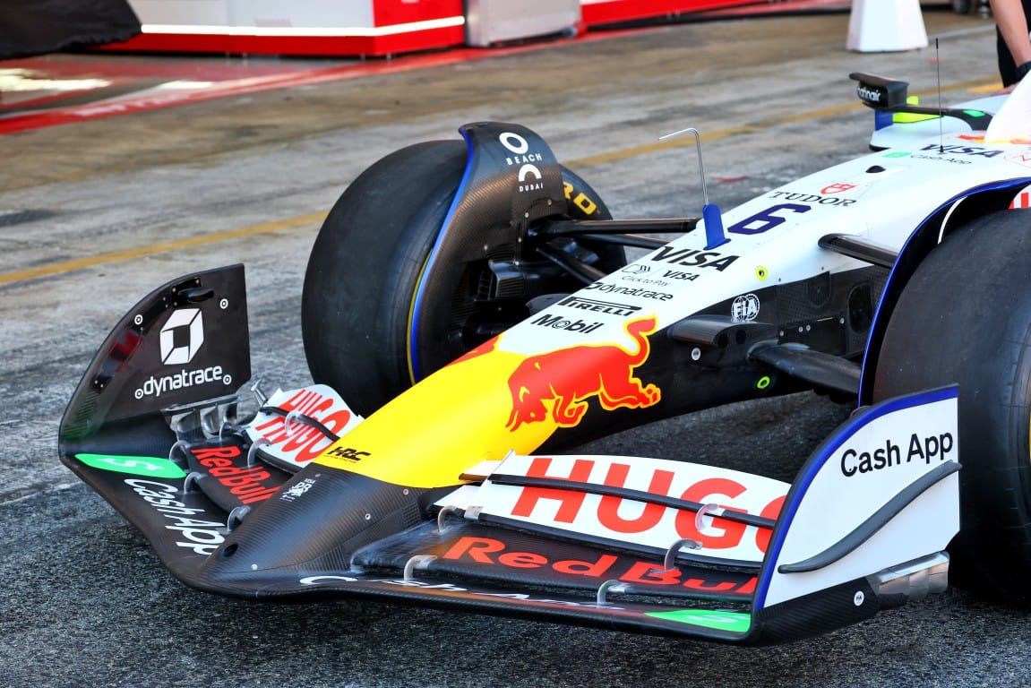 Racing Bulls F1 front wing
