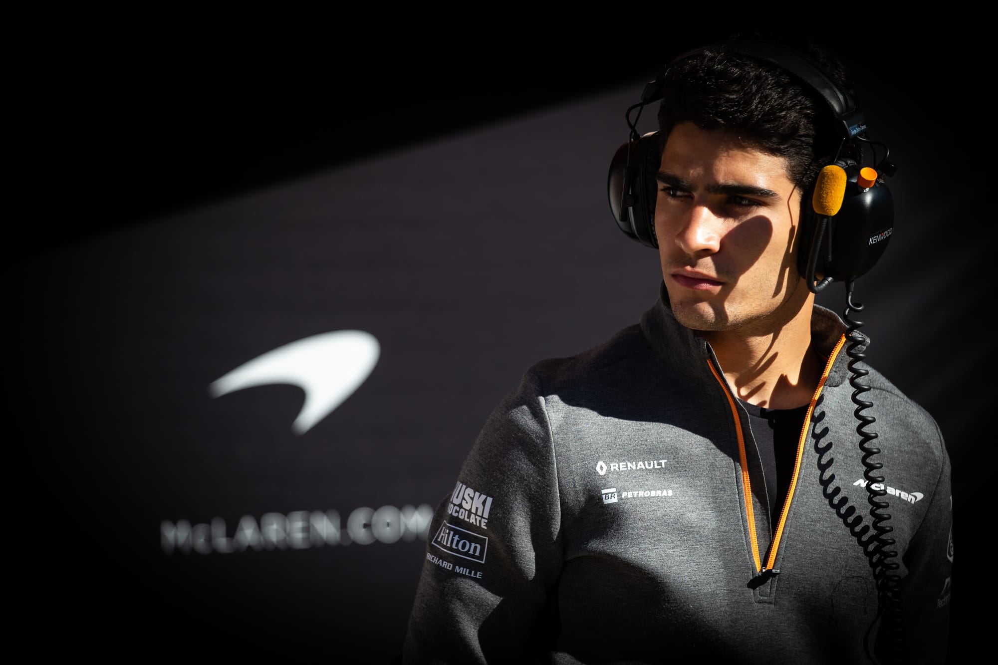 Sergio Sette Camara with McLaren in 2019