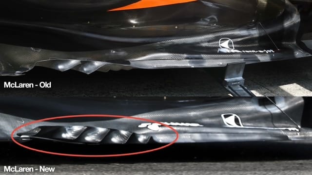 McLaren F1 comparison