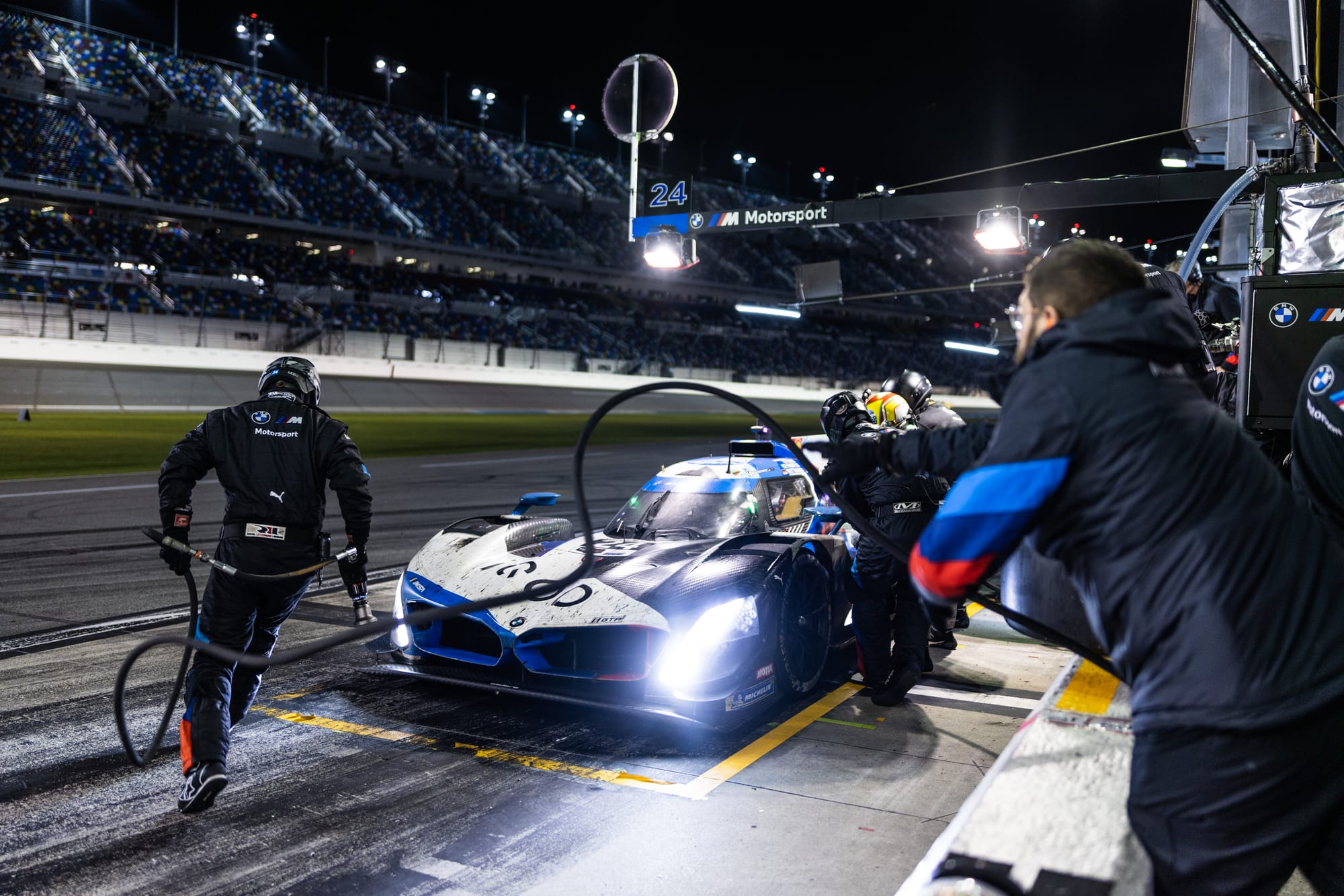 Rahal BMW at the 2023 Daytona 24 Hours