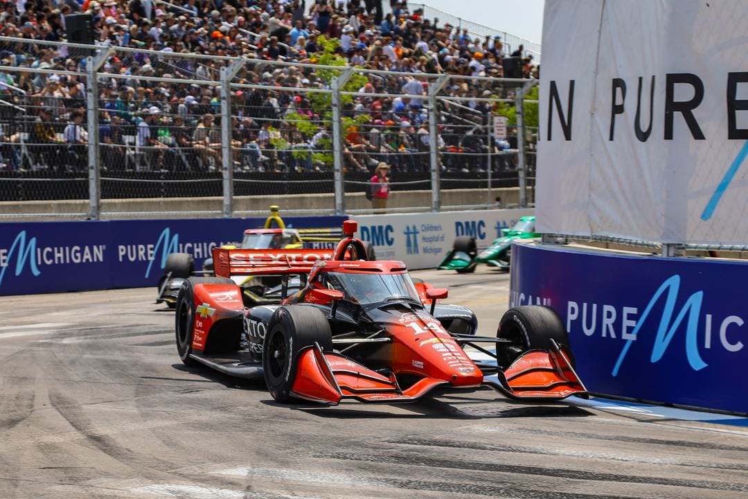 Santino Ferrucci Detroit IndyCar 2025