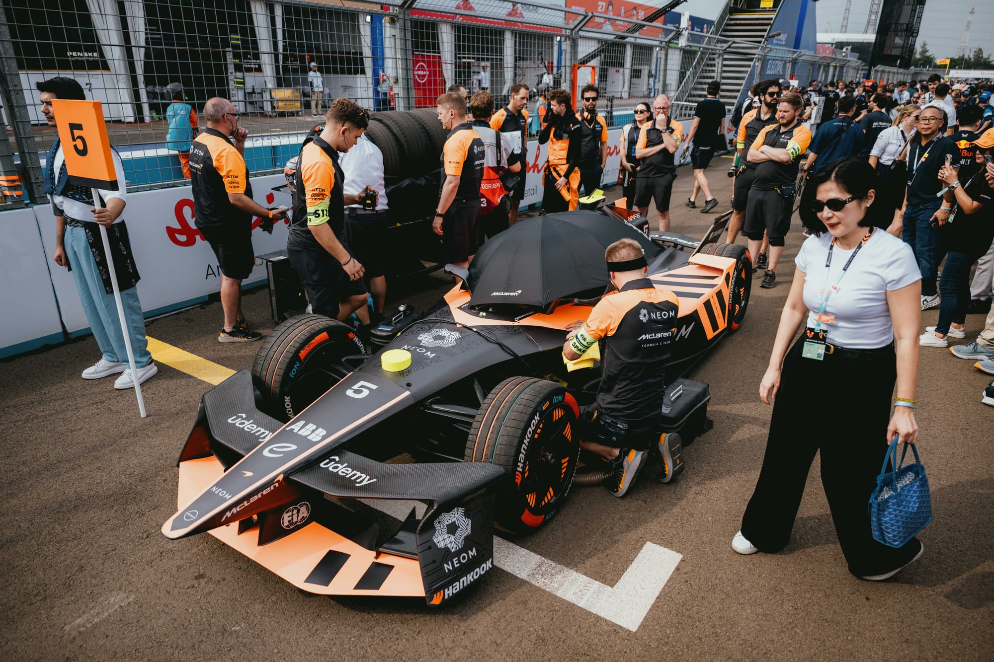 McLaren Formula E team
