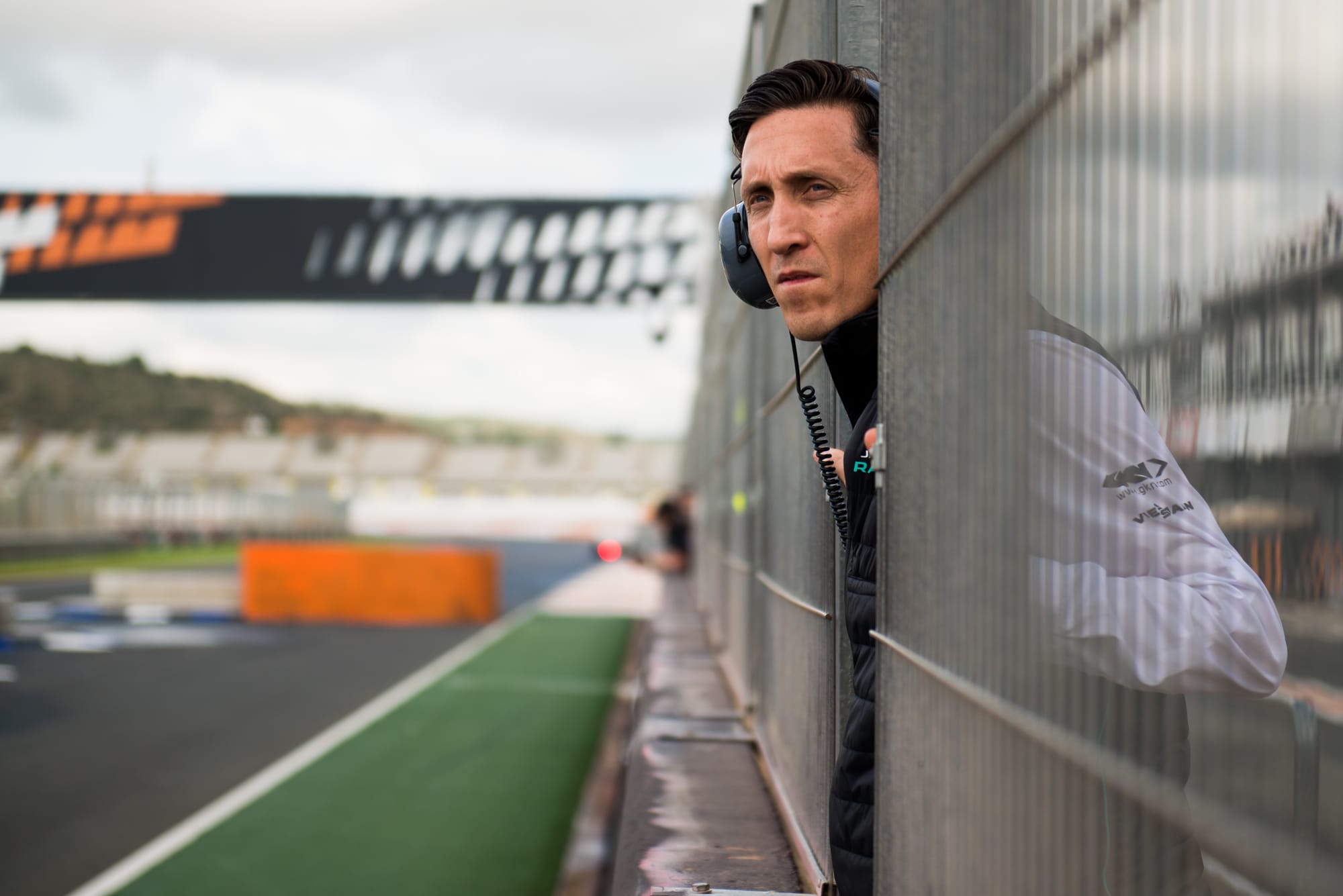 James Barclay during 2019 Formula E testing
