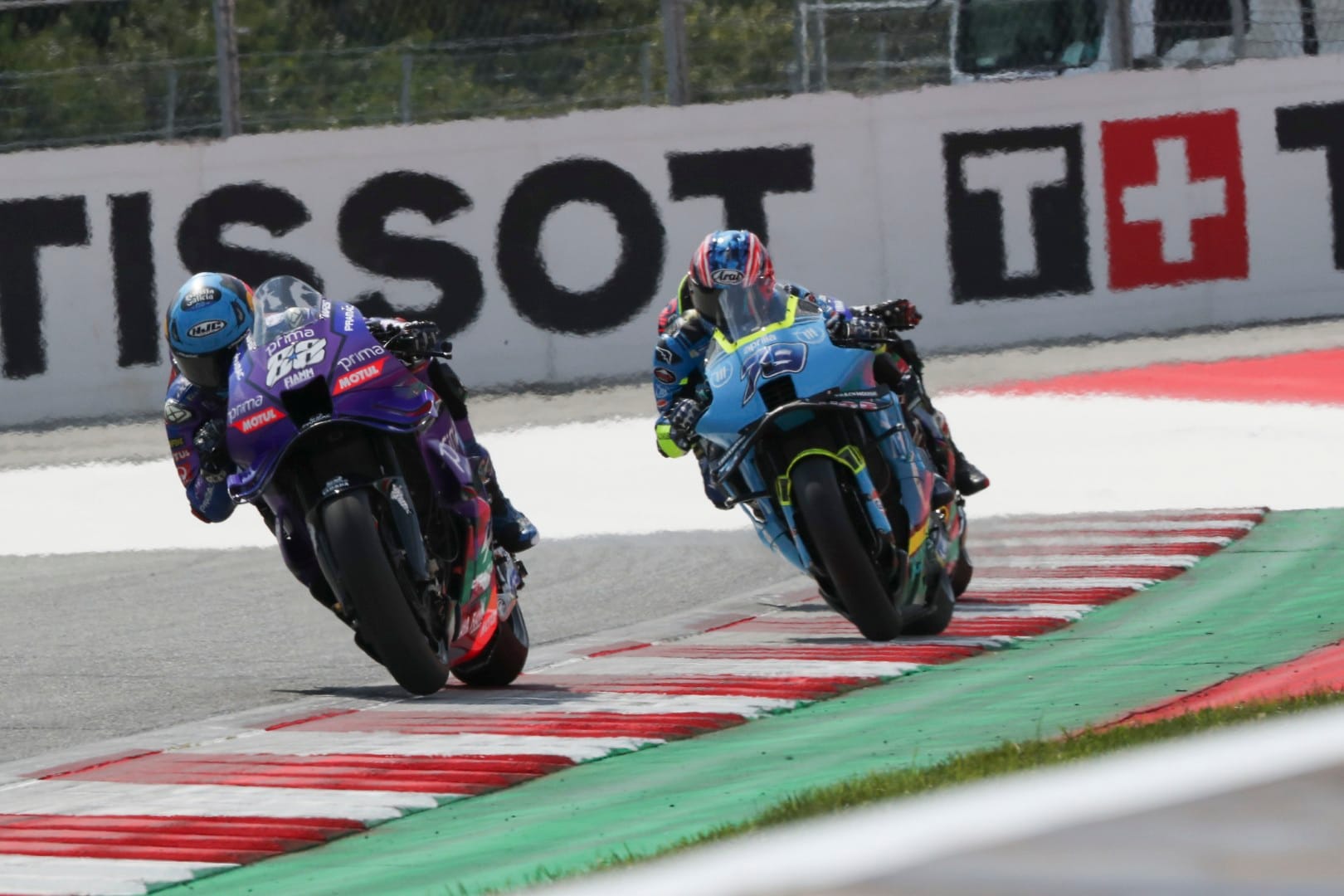 Miguel Oliveira, Pramac Yamaha, and Ai Ogura, Trackhouse Aprilia, MotoGP