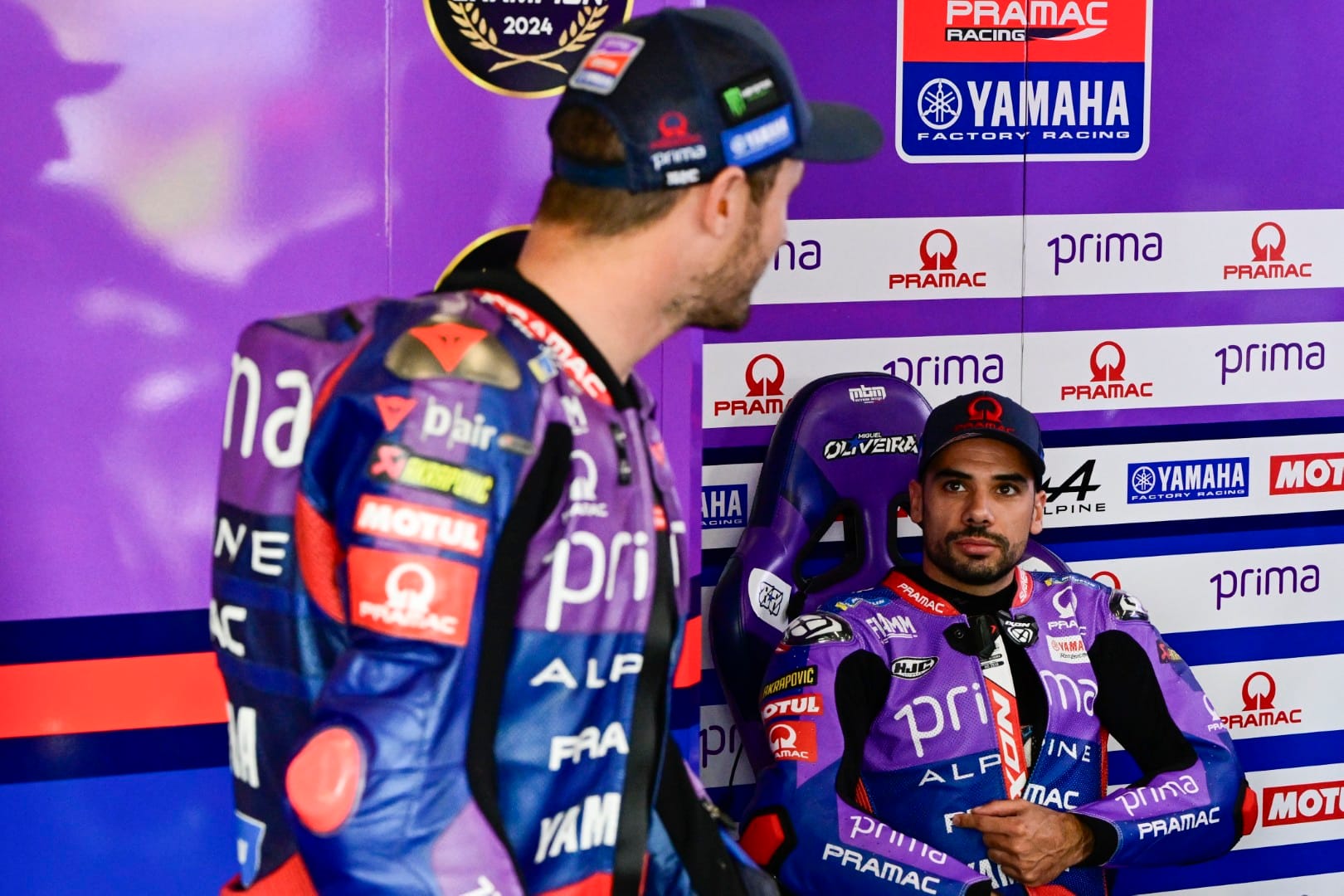 Jack Miller and Miguel Oliveira, Pramac Yamaha, MotoGP